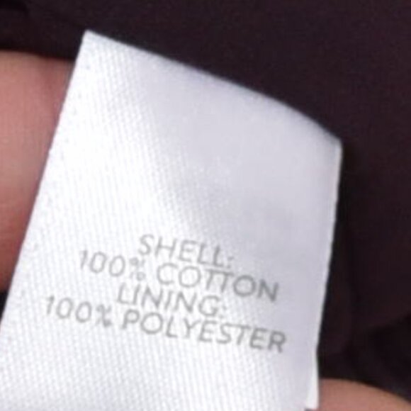 J. Jill Womens Corduroy Chore Jacket S Petite Maroon Purple Velour Hood Lining - Picture 10 of 10